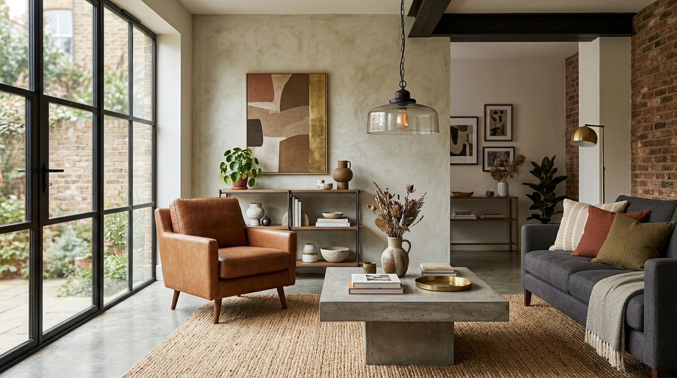 Modern furniture and decor